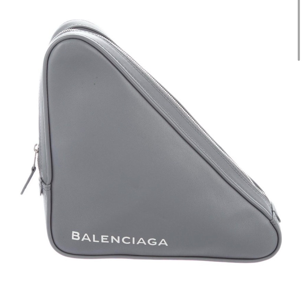 Balenciaga Gray Triangle Bag